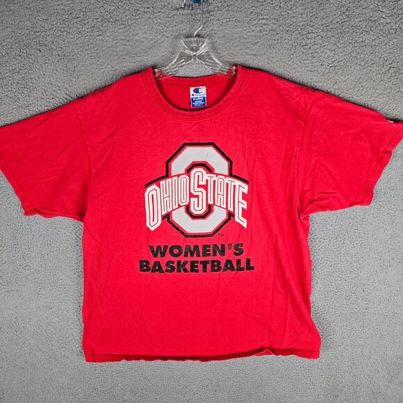 Vintage Ohio State Buckeyes Shirt Mens XL Champion Logo Made in USA Boxy - Picture 1 of 9